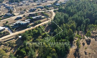 Pichilemu, Terreno en entorno natural con increíble vista al mar