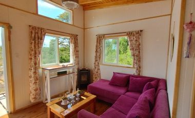 PUERTO MONTT CABAÑA 36 M2 EN 5000 M2 CHAQUEIHUA