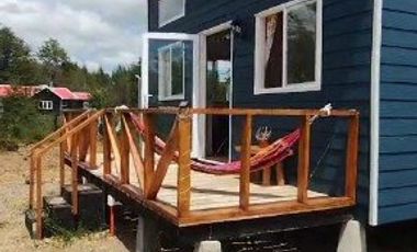 PUERTO MONTT CABAÑA 36 M2 EN 5000 M2 CHAQUEIHUA