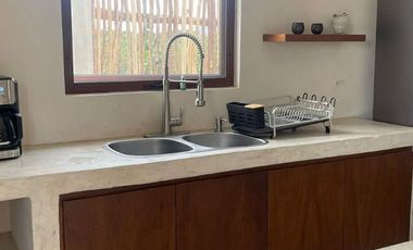 Casa amueblada a 140 m de la playa en renta en San Benito