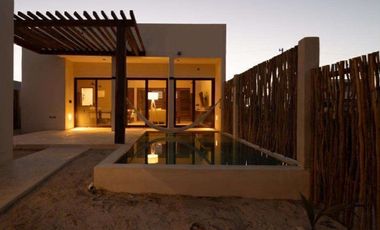 Casa amueblada a 140 m de la playa en renta en San Benito