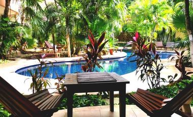Departamento caribeño en venta en Aldea Zama Tulum