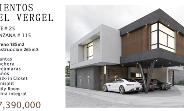 Casa en Venta Vientos del Vergel $7,390,000