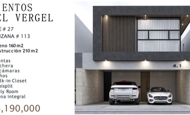 Casa en Venta Vientos del Vergel $6,190,000