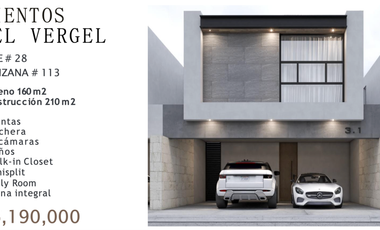 Casa en Venta Vientos del Vergel $6,190,000