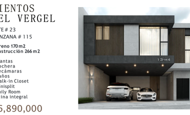 Casa en Venta Vientos del Vergel $6,890,000