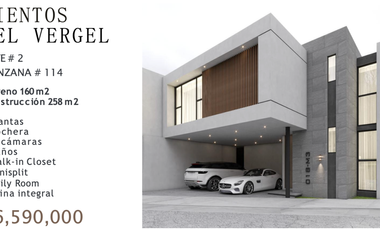 Casa en Venta Vientos del Vergel $6,590,000