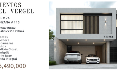 Casa en Venta Vientos del Vergel $6,490,000