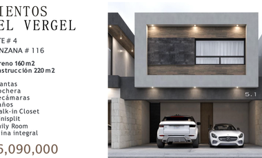 Casa en Venta Vientos del Vergel $6,090,000