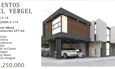 Casa en Venta Vientos del Vergel $7,250,000