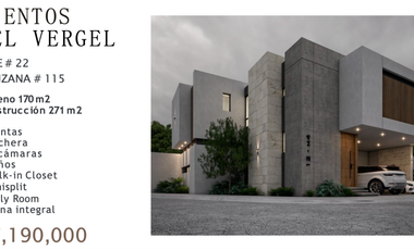 Casa en Venta Vientos del Vergel $7,190,000