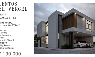 Casa en Venta Vientos del Vergel $7,190,000