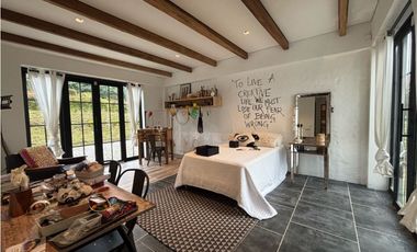 Arriendo casa campestre un solo nivel en unidad cerrada Cabeceras