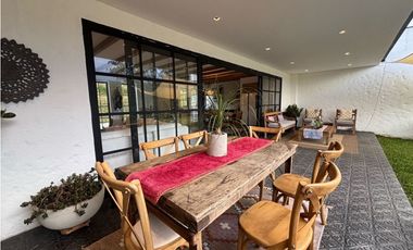 Arriendo casa campestre un solo nivel en unidad cerrada Cabeceras