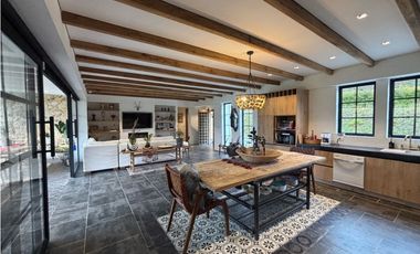 Arriendo casa campestre un solo nivel en unidad cerrada Cabeceras