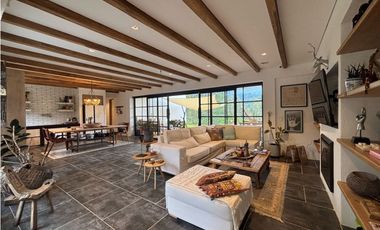 Arriendo casa campestre un solo nivel en unidad cerrada Cabeceras