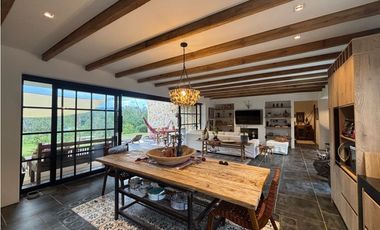 Arriendo casa campestre un solo nivel en unidad cerrada Cabeceras