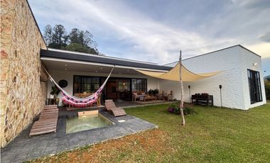 Arriendo casa campestre un solo nivel en unidad cerrada Cabeceras