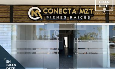 Locales Comerciales en Renta, Plaza Punto Marenna, Frente a Plaza Galerias Liverpool Marina Mazatlan, Anclada con Hotel Ibis, Restaurantes.
