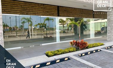 Locales Comerciales en Renta, Plaza Punto Marenna, Frente a Plaza Galerias Liverpool Marina Mazatlan, Anclada con Hotel Ibis, Restaurantes.