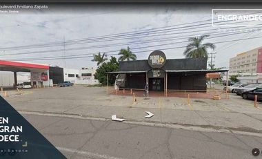 Terreno Comercial en Renta Culiacan, Jorge Almada, Blvd. Zapata En Esquina