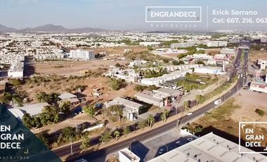 Terreno Comercial En Renta Culiacan La Conquista Alto Flujo