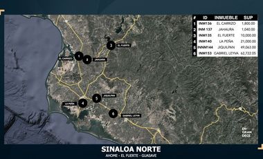 Terreno Comercial en Renta en Juquilpan, El Estero,  Ahome, Sinaloa VIC.INM144