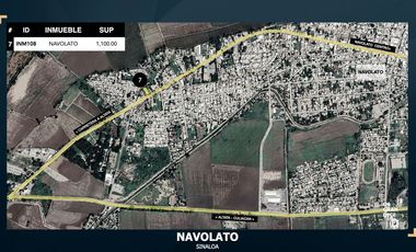 Terreno en Renta en Los Aguilares, Navolato, Sinaloa VIC.INM108