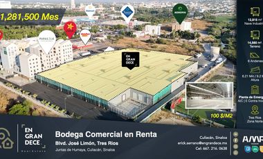 Bodega Industrial en Renta Culiacan Tres Rios Ultima Milla