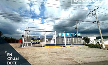 Bodega - Estructura Abierta mas Oficina en Renta - por Mercado de Abastos de Culiacán - Salida Sur