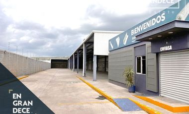 Bodega - Estructura Abierta mas Oficina en Renta - por Mercado de Abastos de Culiacán - Salida Sur