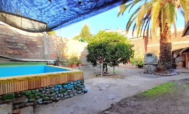 Gran Casa con Terreno Piscina y Bodega Venta Quinta Normal