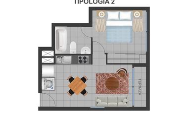 LINDO DEPTO 1D, VISTA DESPEJADA CERCA METRO