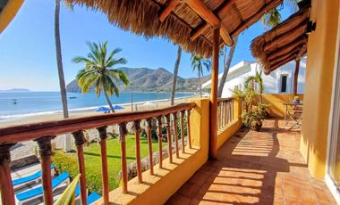 Manzanillo, Colima, Club Santiago Hermosa Casa Amueblada a Pie de Playa