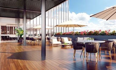 Oficina en Venta y Renta (con terraza)