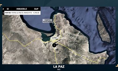 Terreno Comercial en Renta a la salida de La Paz, Los Cabos, frente a vialidad principal doble acceso VIC.INM188