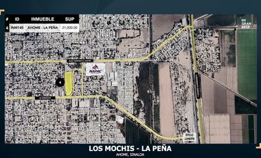 Terreno Comercial en Renta en Villa Owen, Ahome, Sinaloa VIC.INM140