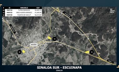 Terreno Comercial en Renta por Carretera Escuinapa, Tepic en Escuinapa, Sinaloa VIC.INM100