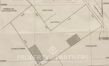 Venta de terreno en Avenida El sauce