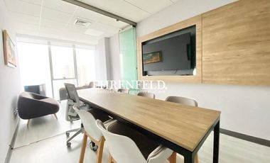 Concón, Boulevard Montemar. Oficina amoblada de 27 m2 vista al mar.