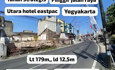 tanah strategis dekat hotel bintang 5 jogja