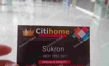 menyewakan apartemen educity 1br bulanan bycitihome