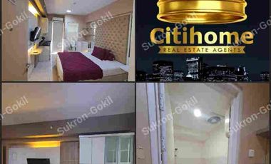 menyewakan apartemen educity 1br tahunan bycitihome