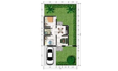 Rumah Islami Bernuansa Villa  Strategis di Cipageran, Cimahi Utara