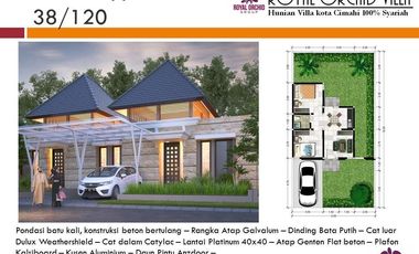 Rumah Islami Bernuansa Villa  Strategis di Cipageran, Cimahi Utara