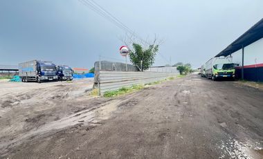 JUAL CEPAT Tanah & Gudang (Ex. Bengkel) Raya Gilang Sidoarjo