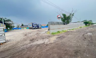 JUAL CEPAT Tanah & Gudang (Ex. Bengkel) Raya Gilang Sidoarjo