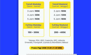 promo staycation monblanc bekasi by ensroom