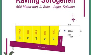 Siap AJB Tanah Sorogenen Kalasan, Dekat Bandara Adisucipto Jogja