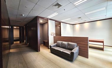 Traffic Tinggi, Disewa Office Space Equity Tower SCBD Interior 221m2
